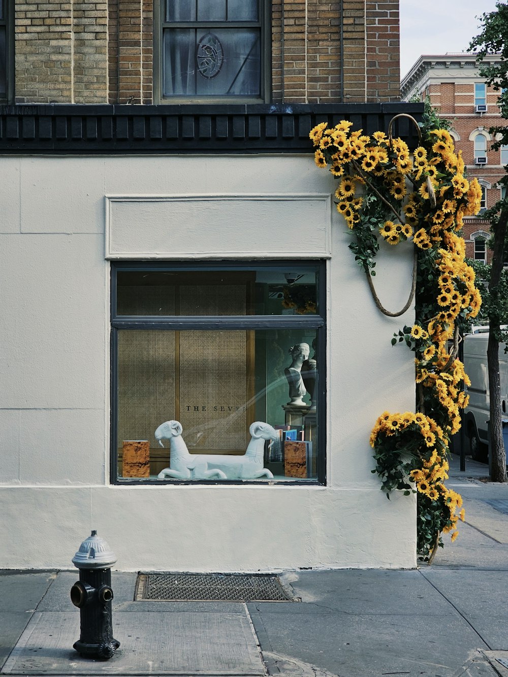 Real photograph of a West Village, Manhattan storefront